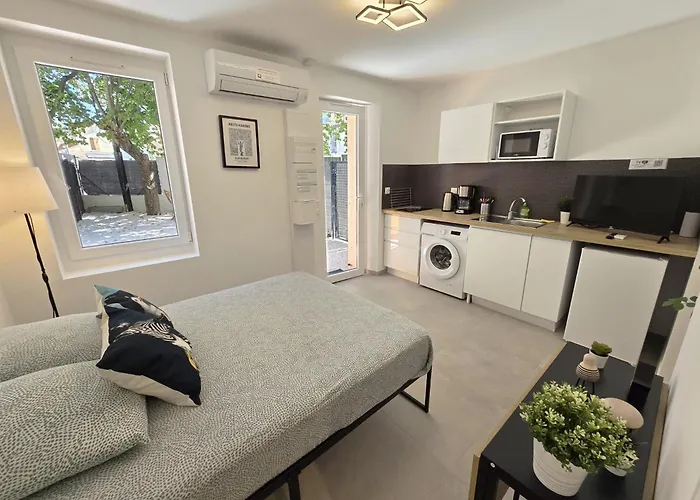 Gregbnb - 17m2 - Terrasse - Clim - Ouest - 4 Daire